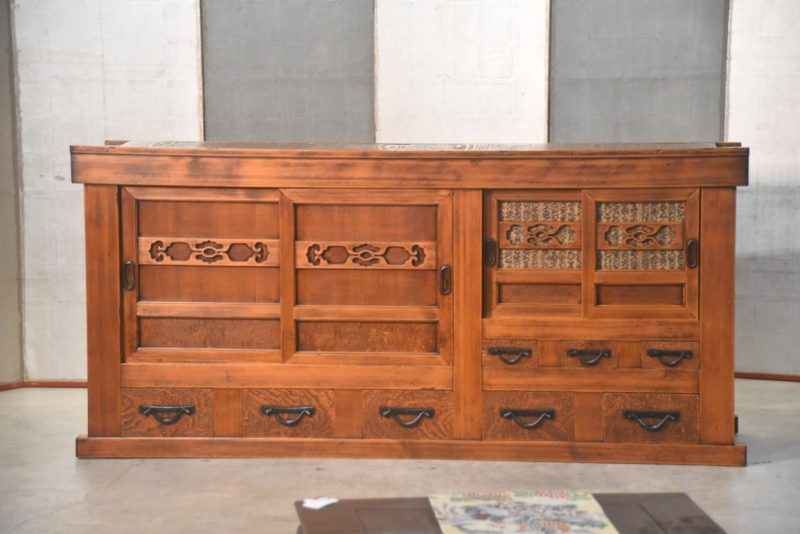 Antique Japanese Mizuya Sideboard Width:1880mm - Image 7