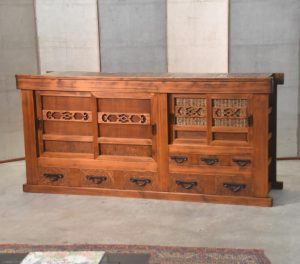 Antique Japanese Mizuya Sideboard Width:1880mm