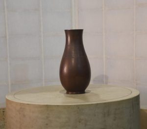 Murashido Bronze Vase Width:140mm