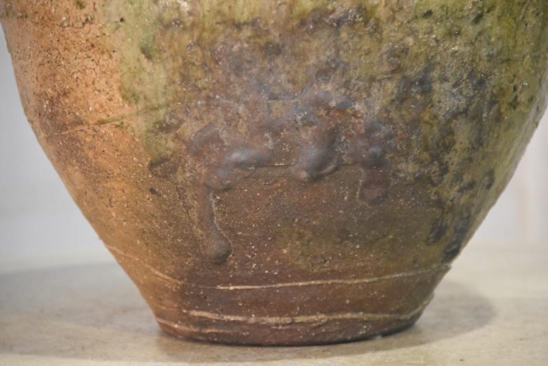 Wood Fired Japanese Pottery Vase Width:250mm - Image 8