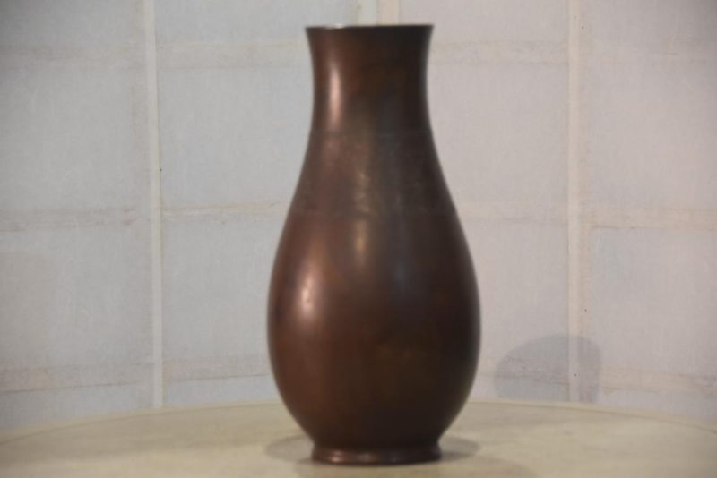 Murashido Bronze Vase Width:140mm - Image 5