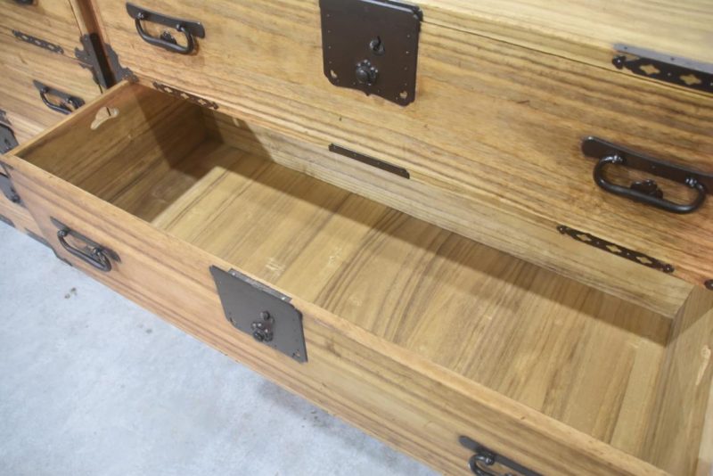 A Pair of Antique Clothing Chests Width:2120mm - Image 7