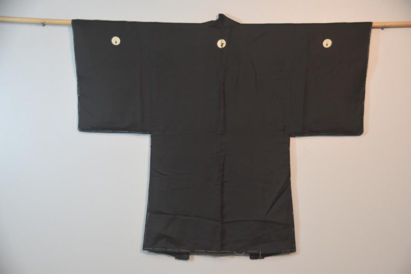 Vintage Japanese Silk Mans Haori (Kimono Jacket) - Image 5
