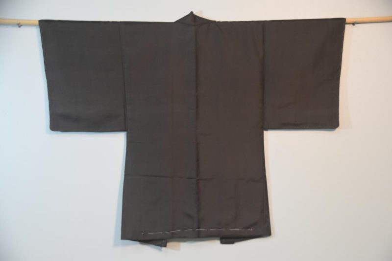 Vintage Japanese Silk Mans Haori (Kimono Jacket) - Image 9