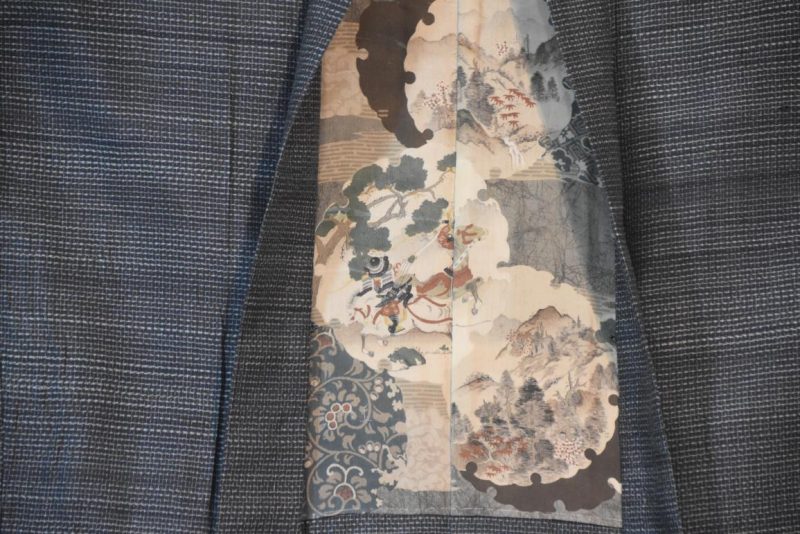 Vintage Japanese Silk Mans Haori (Kimono Jacket) - Image 8