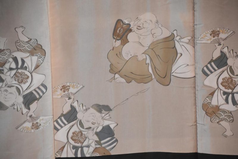 Vintage Japanese Silk Mans Haori (Kimono Jacket) - Image 2
