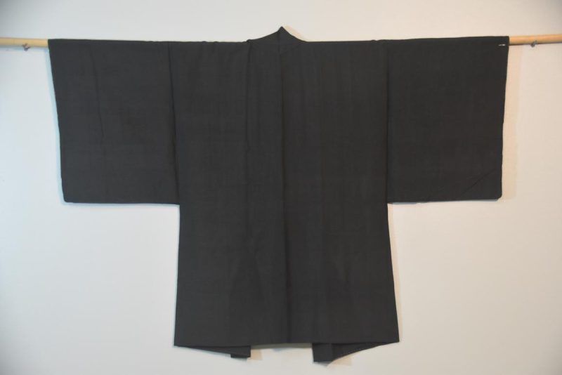 Vintage Japanese Silk Mans Haori (Kimono Jacket) - Image 6