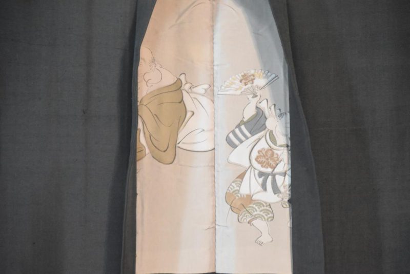 Vintage Japanese Silk Mans Haori (Kimono Jacket) - Image 7