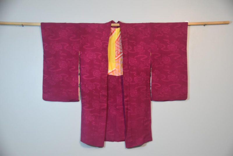 Jacquard Vintage Silk Haori - Image 5