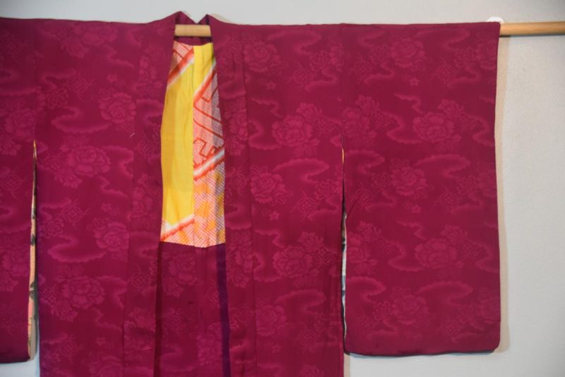 Jacquard Vintage Silk Haori - Image 4