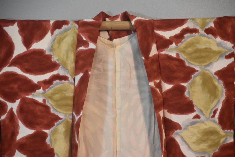 Wild Water Colour Vintage Silk Haori - Image 6