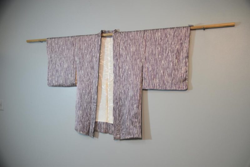 Purple Rain Vintage Silk Haori - Image 4