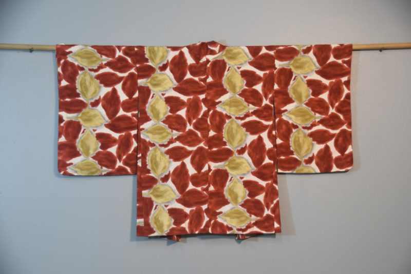 Wild Water Colour Vintage Silk Haori