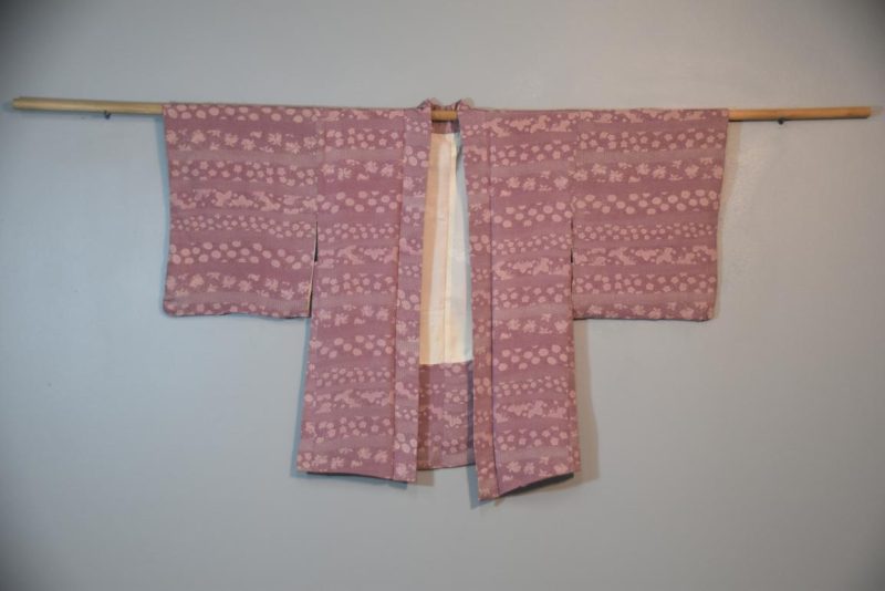 Opera Mauve Vintage Silk Haori