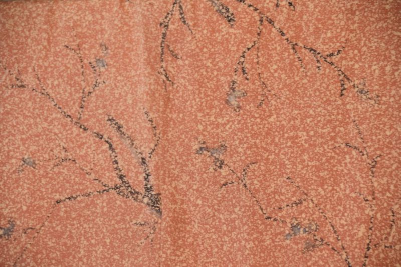 Pink Marble Vintage Silk Haori - Image 2