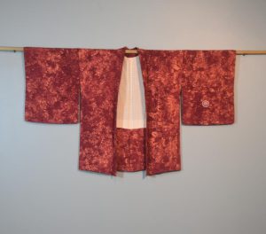 Raspberry Crush Vintage Silk Haori
