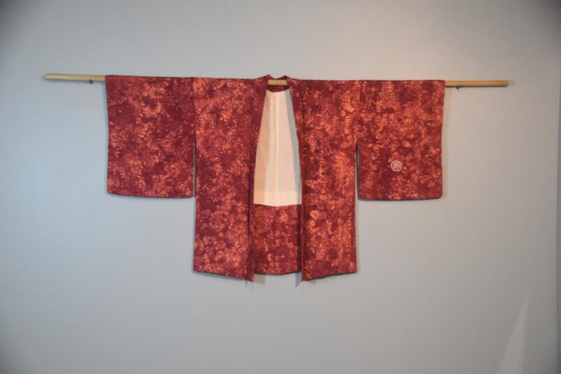 Raspberry Crush Vintage Silk Haori