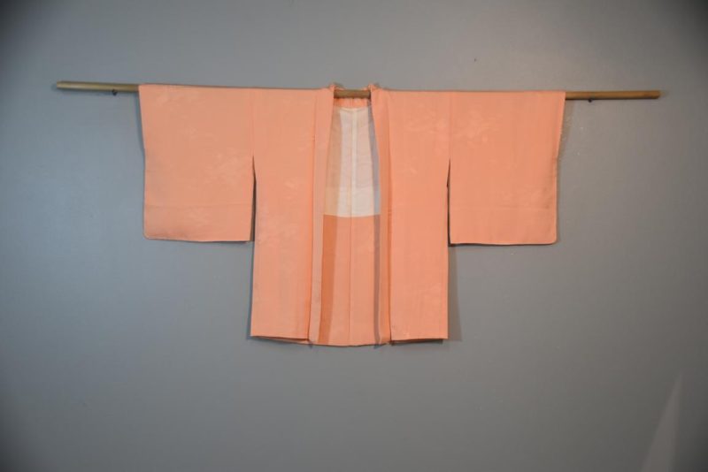 Peach Orient Vintage Silk Haori