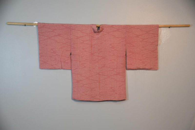 Pink Mirage Vintage Silk Haori - Image 5
