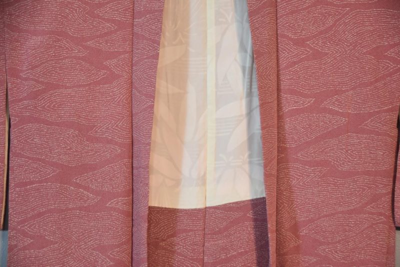 Pink Mirage Vintage Silk Haori - Image 4