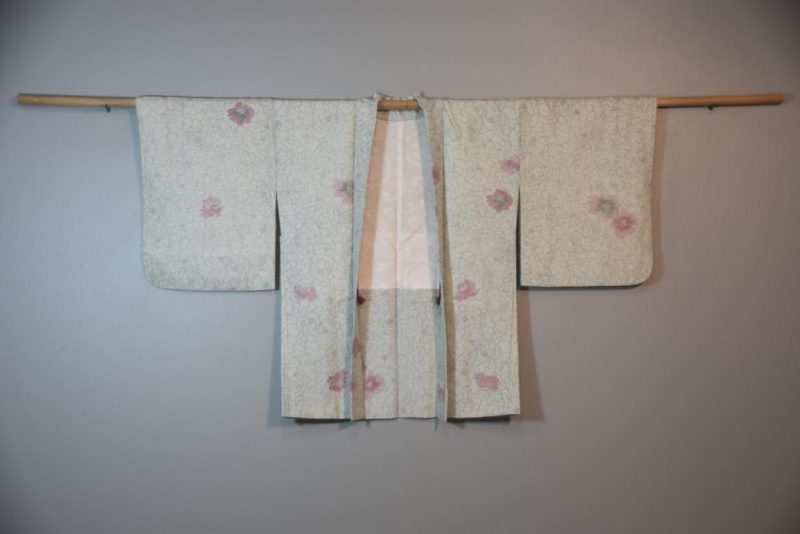 Flower Mist Vintage Silk Haori