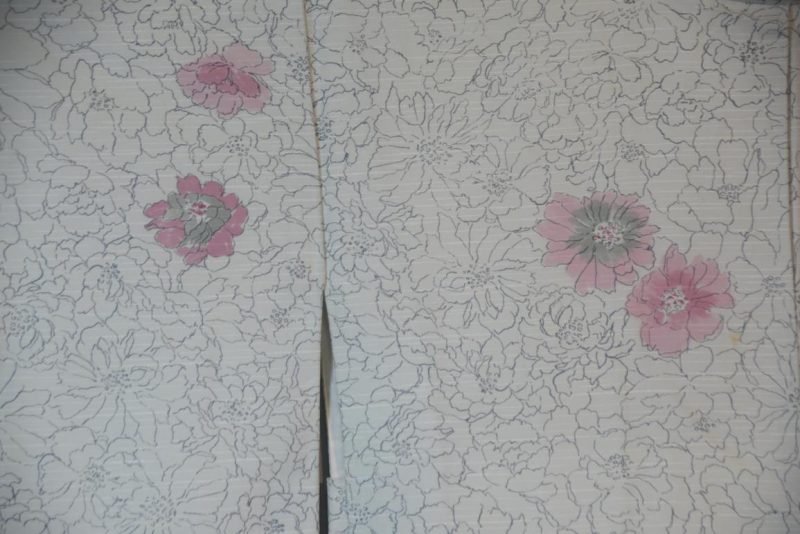 Flower Mist Vintage Silk Haori - Image 5
