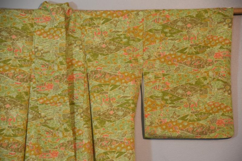 Japanese Silk Crepe Kimono - Image 4
