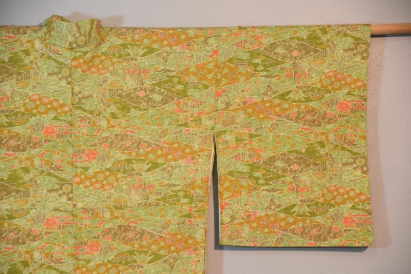 Japanese Silk Crepe Kimono - Image 3