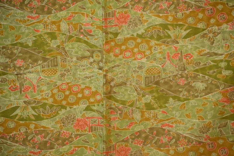 Japanese Silk Crepe Kimono - Image 2