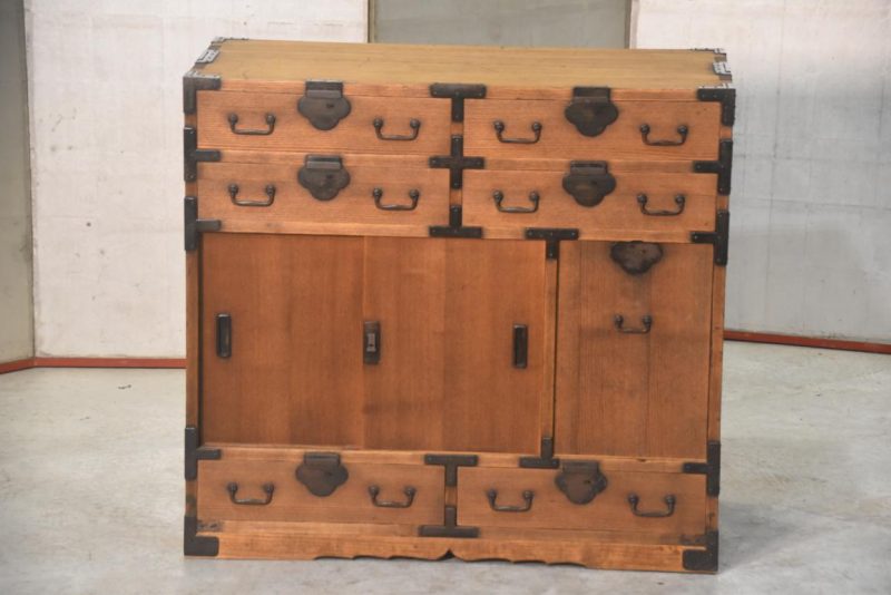 Japanese Ko Choba Dansu Merchant Chest Width:790mm - Image 3