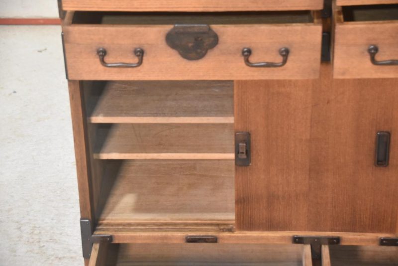 Japanese Ko Choba Dansu Merchant Chest Width:790mm - Image 7