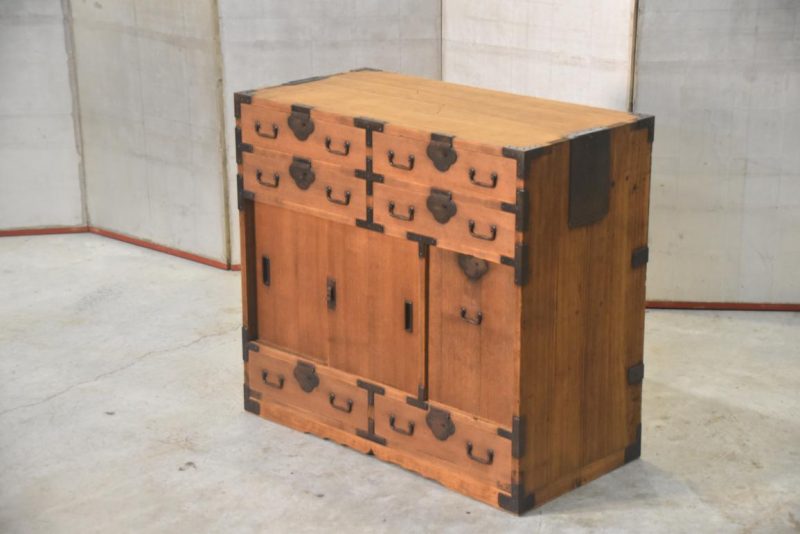 Japanese Ko Choba Dansu Merchant Chest Width:790mm - Image 4