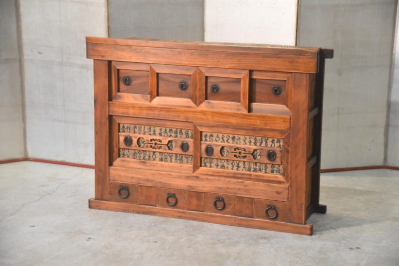 Japanese Antique Sideboard Width:1195 mm