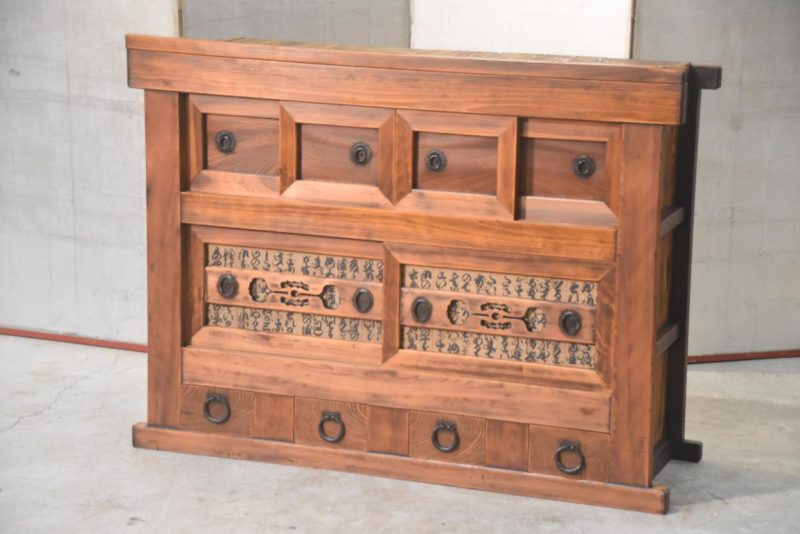 Japanese Antique Sideboard Width:1195 mm - Image 3