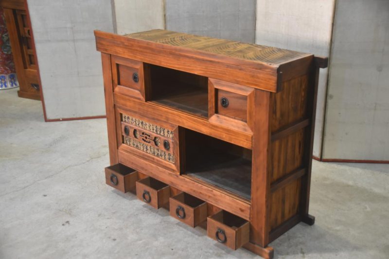 Japanese Antique Sideboard Width:1195 mm - Image 8