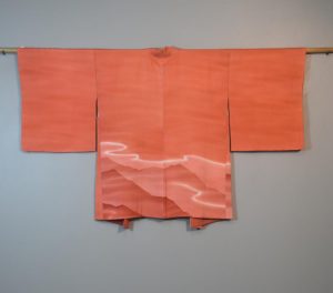 Peachy Shades Vintage Silk Haori