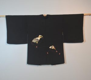 Gold Thread Vintage Silk Haori
