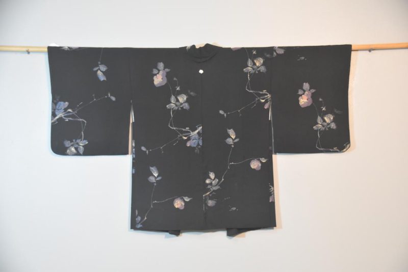 Metallic Thread Vintage Silk Haori