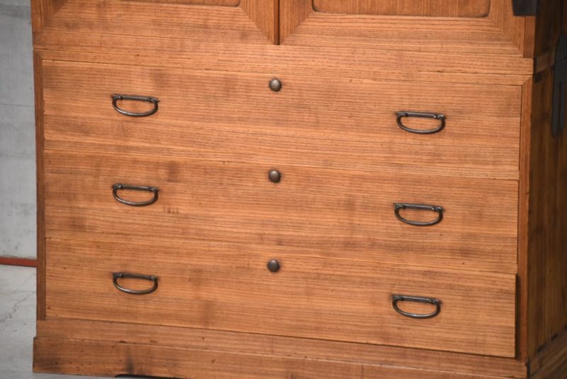Japanese Vintage Wedding Chest (3 Sections) Width:1060mm - Image 4