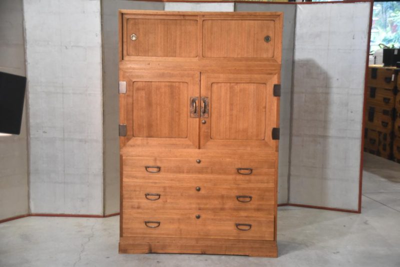 Japanese Vintage Wedding Chest (3 Sections) Width:1060mm - Image 5