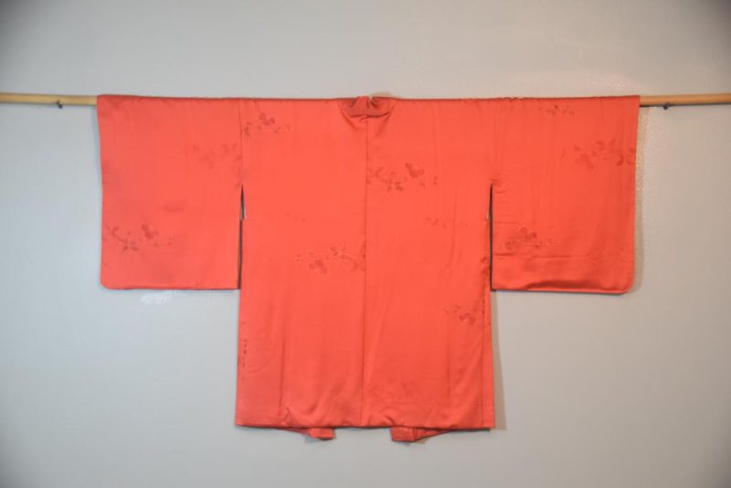 Kyoto Red Vintage Silk Haori - Image 5
