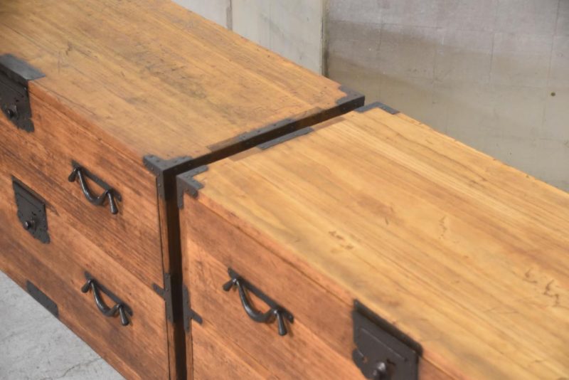 Antique Clothing Chest on Chest Width:955mm - Image 9
