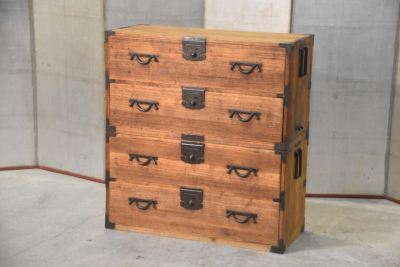 Antique Clothing Chest on Chest Width:955mm