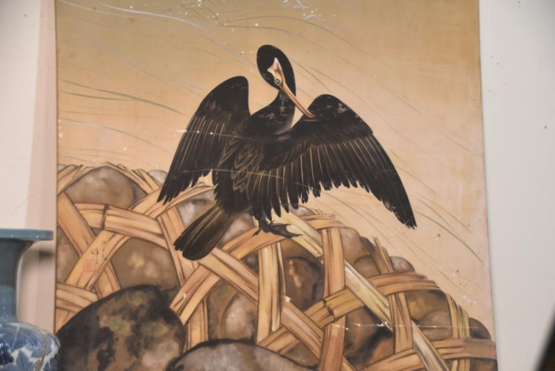 Cormorant Painting Width:975mm