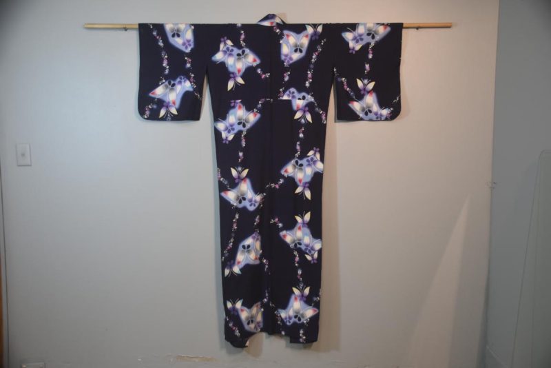 Butterfly Vintage Japanese Cotton Yukata
