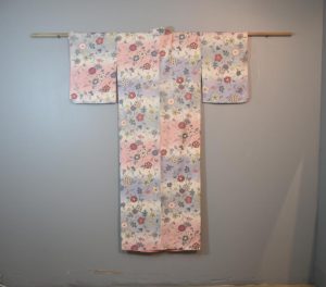 Soft Hues Japanese Silk Kimono