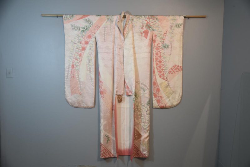 Furisode Japanese Silk Kimono - Image 5