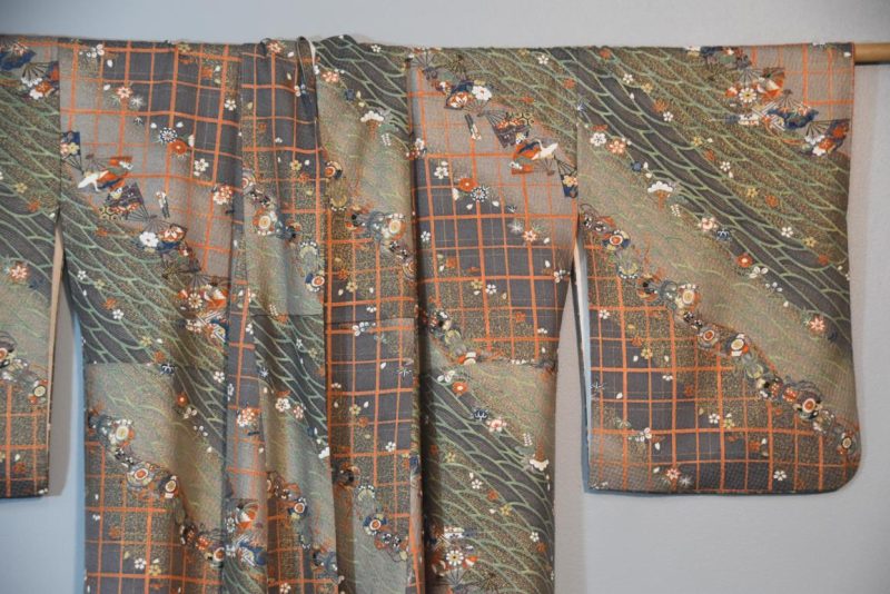 Japanese Silk Kimono - Image 4