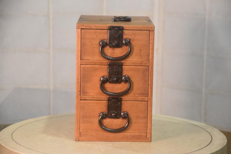Hikidashi Antique Drawers Box Width:200mm - Image 3