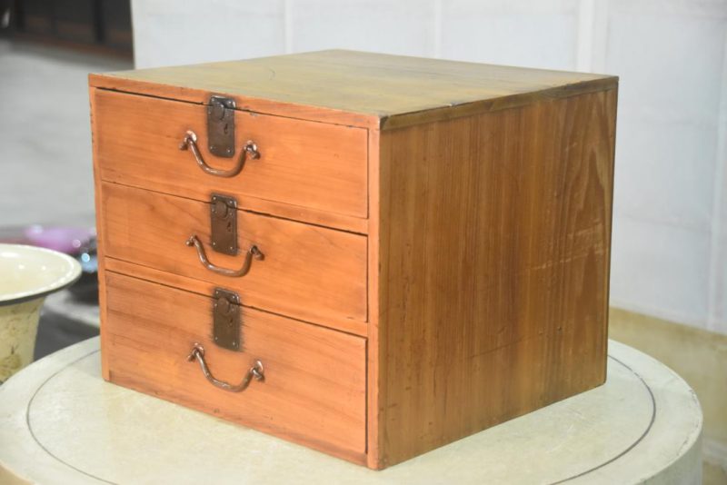 Hikidashi Antique Drawers Box Width:335mm - Image 3